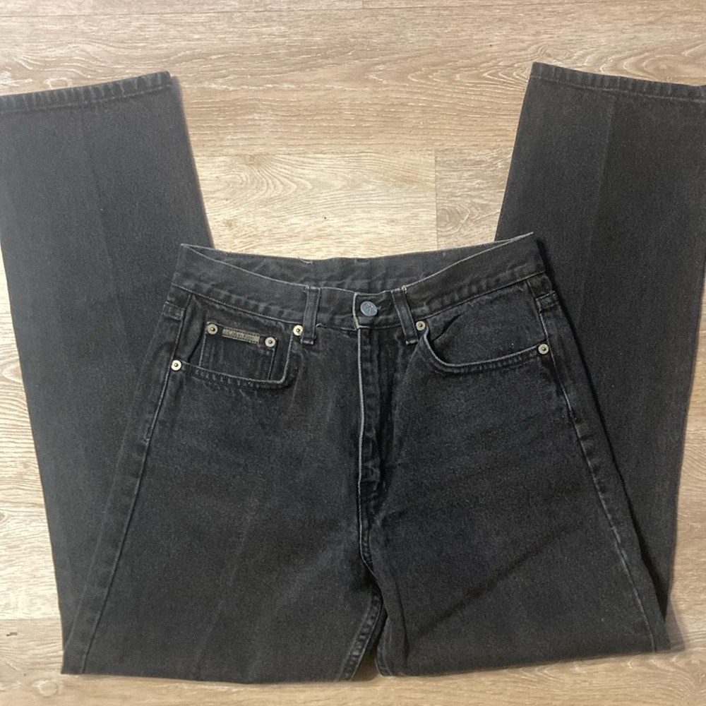 High waisted Black Calvin Klein Jeans